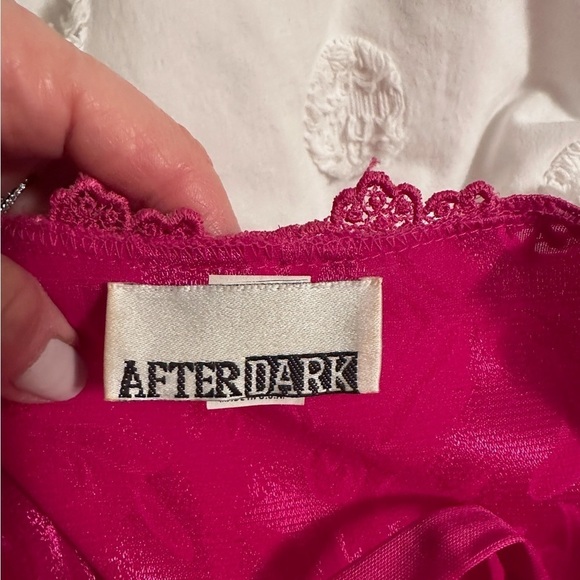 Vintage After Dark Pink Slip Dress and Jacket - Picture 13 of 16